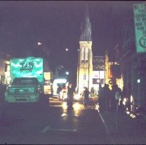 Night Filming "Incubus" in Guelph, September, 1980
