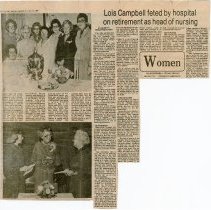 2018.12.43. - Newspaper Clipping, front