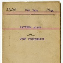 2019.43.25 - Deed, Front