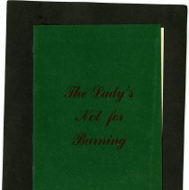 2019.7.15 - Theater Program, cover