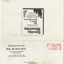 2020.43.14 - Newsletter, Front and back