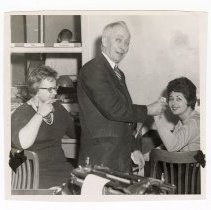 Photograph, Myrna Ferris, Russ Stewart and Angie Tonelli, Guelph Mercury, Unknown Date