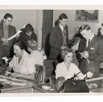 Photograph, Guelph Mercury Staff, 1962