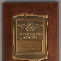 2024.8.5- Award Plaque, Front