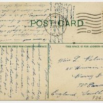 1986.18.85 - Postcard, back