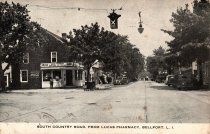 Postcard, South Country Road, Bellport, L.I., May, 1944.