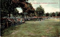 Postcard, Watching the Ball Game, Riverhead, L.I., not dated.