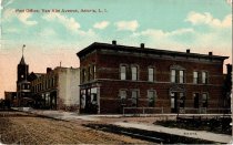 Postcard, Post Office, Astoria, L.I., October 8, 1922.