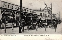 Postcard, Seaside Rockaway Beach, L.I., August 29 and 30, 1906.