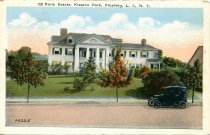 Postcard, Paris Estate, Kissena Park, Flushing, L.I., N.Y., not dated.