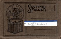Postcard set, "Souvenir Folder," not dated.