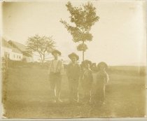 George, Perley, and Lewis Severance and Granville Watson