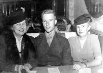 Edwin Sargent with Mother