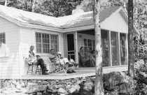 Watson Family at Granville Watson's Camp, 1944
