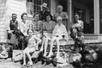 Watson Family at Granville Watson's Camp, 1944