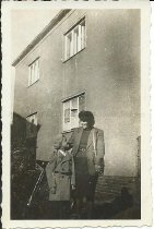 Gertrud Broesicke and son Bernd, niece of Rev. Frank Broesicke