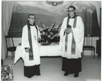 Rev. Arthur H. Sander, Jr. (r); Rev. Ed Heye (l)