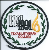 Texas Lutheran University Centennial Patch