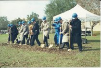 Groundbreaking for The Lutheran Ministry Center on the campus of TLU