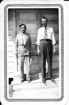 Manuel Alanis and Herbert Sager, teachers of San Juan Day School
