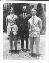Clarence Bohls, Max Heinich, Ewald Herber  (l. to r.) Students 1923