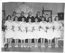 Confirmation Class 1945, First Lutheran ALC, Corpus Christi, TX