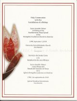 Bishop Sue Briner Installation Program