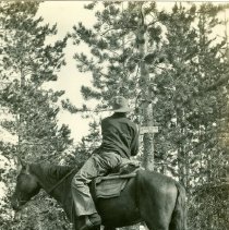 Trail Direction Sign, OR