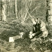 F. V. Horton with Type P Radio