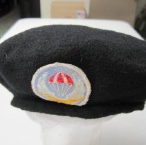Black Beret with Smokejumper Patch