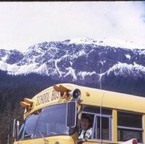 School Bus for 5th Grade Forestry Day