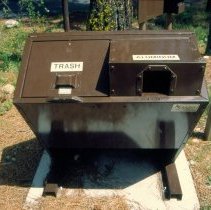 Bear Proof Trash Receptacle