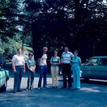 Gil Churchill, Dave Stack and others at Grey Towers