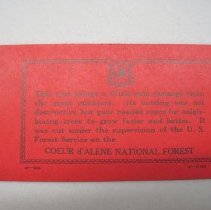 2009.27.67 Christmas Tree Tag Back