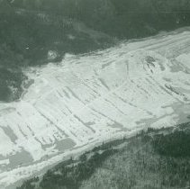 Aerial View of Possible Mining Holding Ponds