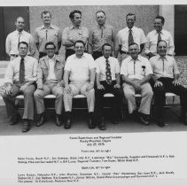 Forest Supervisors and Regional Forester Rocky Mountain Region   1975