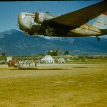 Aerial Spray Airplane Takeoff
