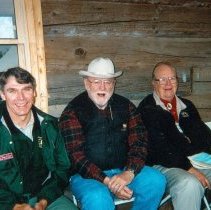 Chiefs Dombeck, Peterson and Thomas at Reunion 2000 Event