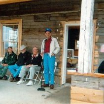 Chiefs Dombeck, Peterson, Robertson and Thomas at Reunion 2000 Event