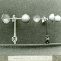 3-cup and a 4 cup Anemometers