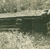 Ranger Standing by Wigfield Cabin