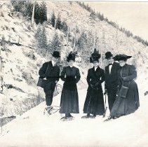 Dressed Up Snowshoers