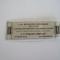 Adhesive Compress, 1 inch, Medicated