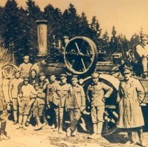 Canadian Soldiers Work Road Maintenance