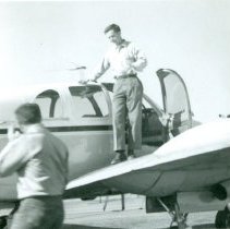 A. Brooks at Placervile, CA Airport