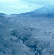 Aerial View of Toutle and Barren Landscape