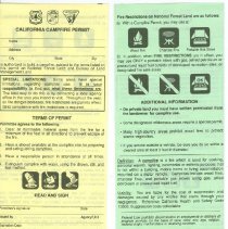 California Campfire Permit