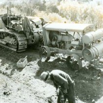 Air Compressor for Operating Jack Hammers