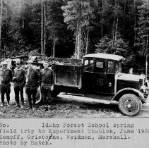 University of Idaho Forestry School Trip to Priest River