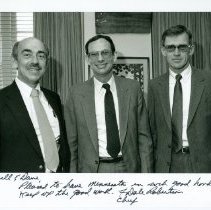 Chief Robertson and Minnesota Forest Supervisors